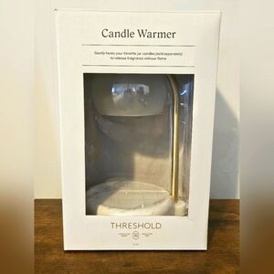 Threshold Gold and White Candle Warmer